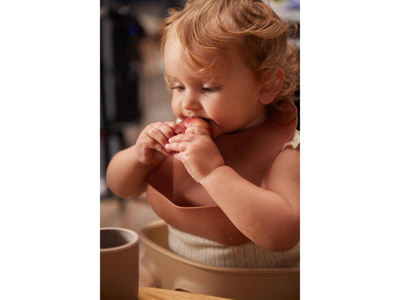 Filibabba Silicone bib with print - squirrel