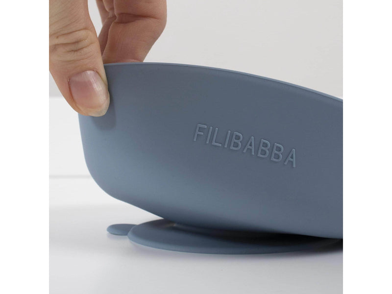Filibabba Silicone bowl 2-pack - Powder blue