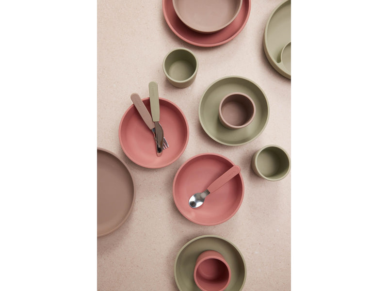 Filibabba Silicone bowl 2-pack - Rose