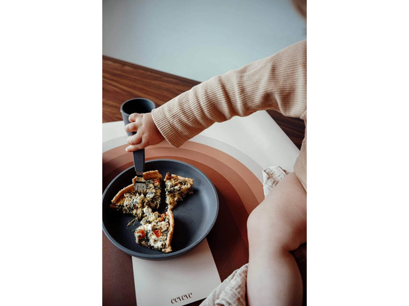 Filibabba Silicone bowl 2-pack - Stone Grey