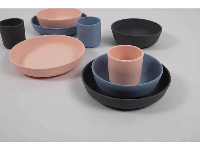 Filibabba Silicone dinner set - Powder Blue