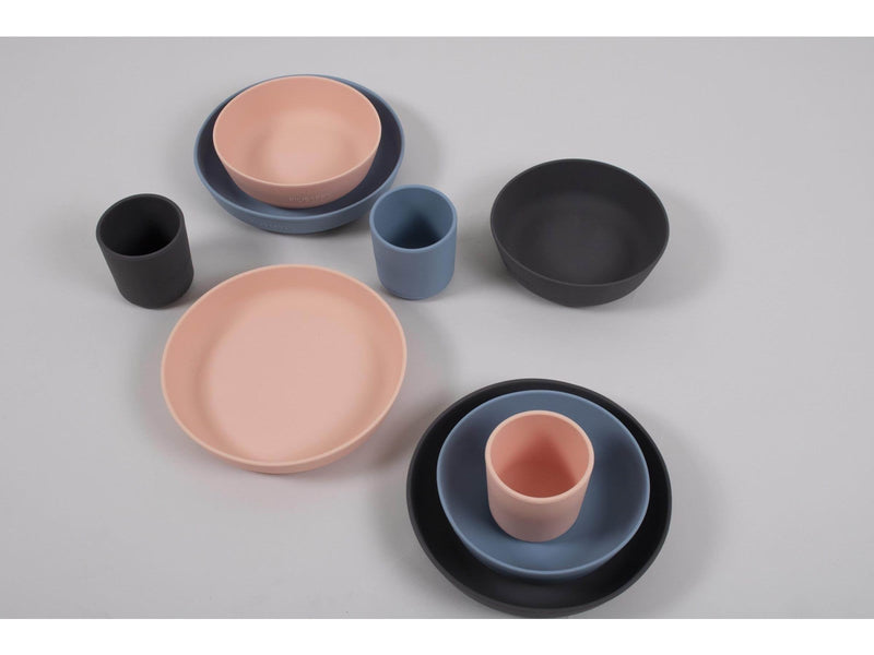 Filibabba Silicone dinner set - Powder Blue