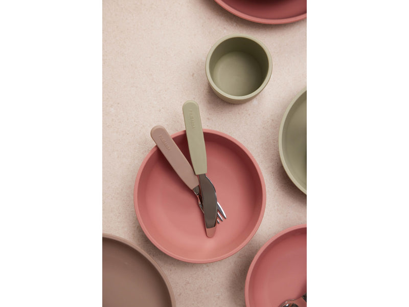 Filibabba Silicone knife 3-pack - Green