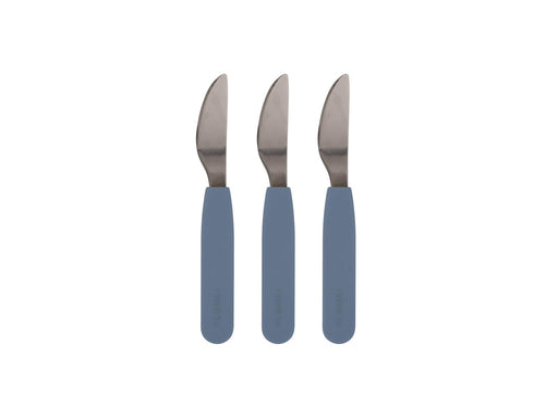 Filibabba Silicone knife 3-pack - Powder blue