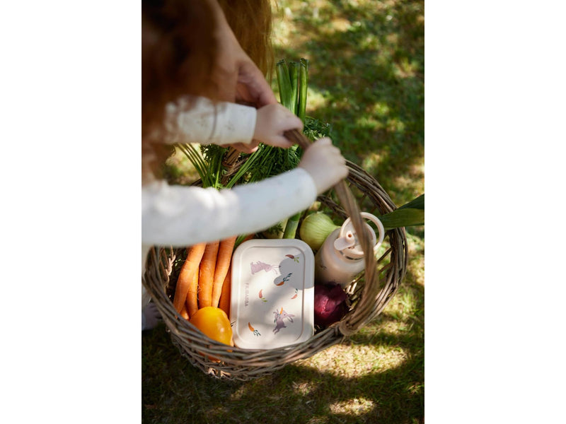 Filibabba Silicone lunchbox - Toasted Almond