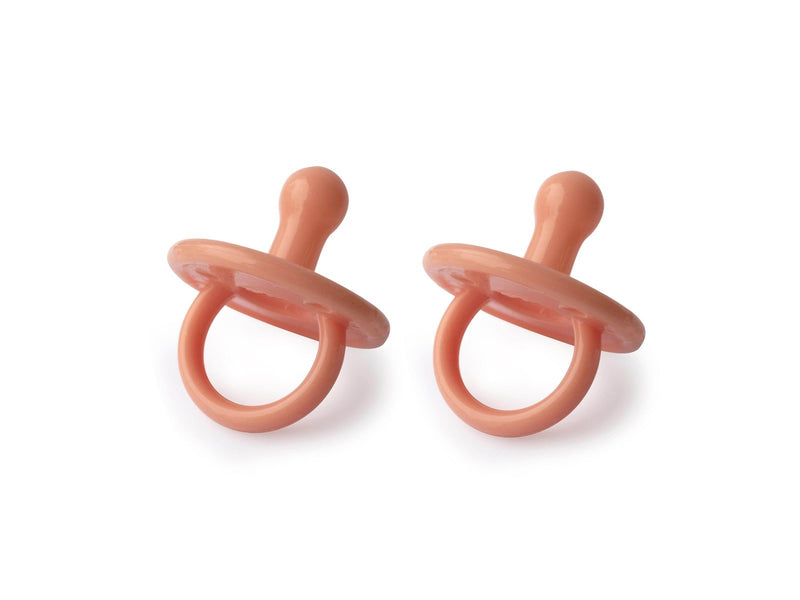 Filibabba Silicone pacifier 2-pack - Coral