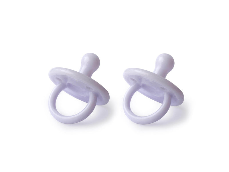 Filibabba Silicone pacifier 2-pack - Fresh violet