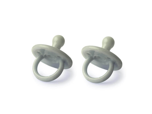 Filibabba Silicone pacifier 2-pack - Moss green