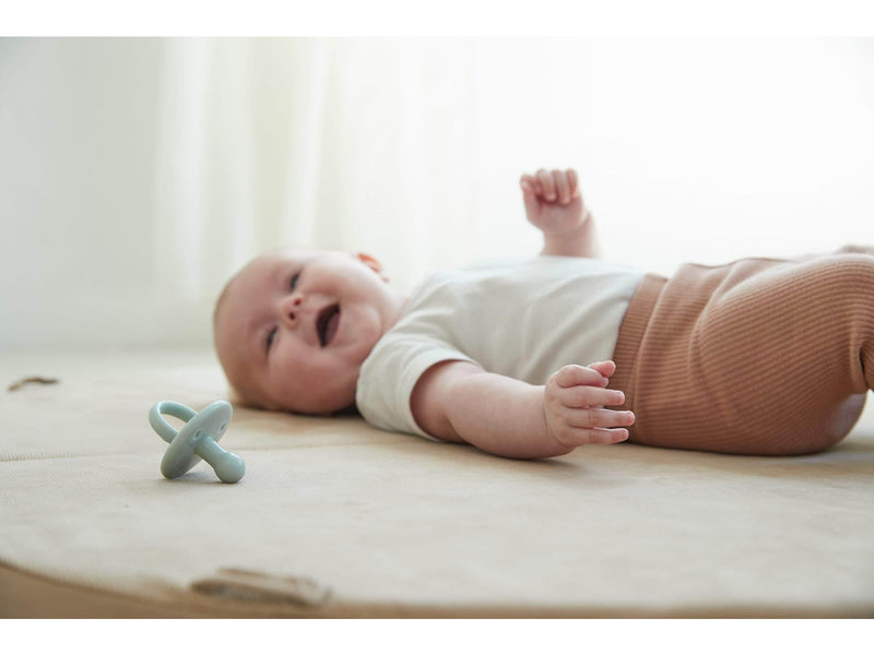 Filibabba Silicone pacifier 2-pack - Moss green