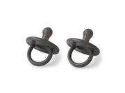 Filibabba Silicone pacifier 2-pack - Stone grey