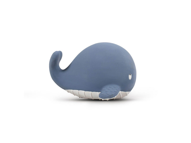 Filibabba Teether - Christian the whale Powder blue