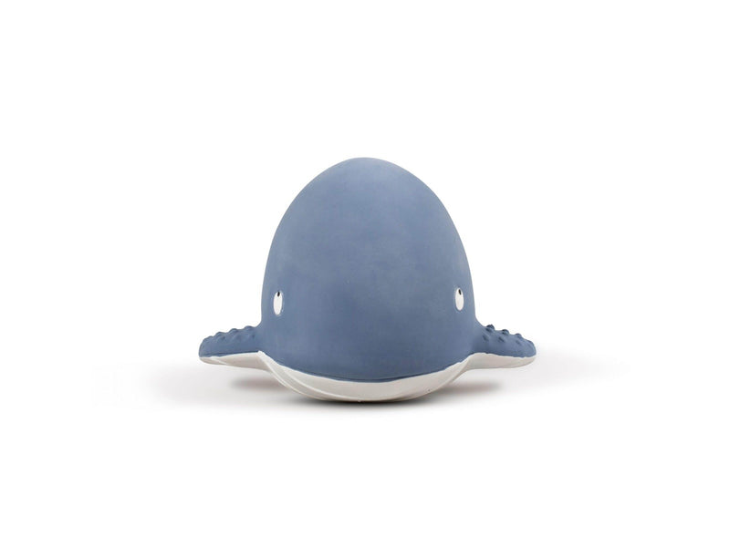 Filibabba Teether - Christian the whale Powder blue