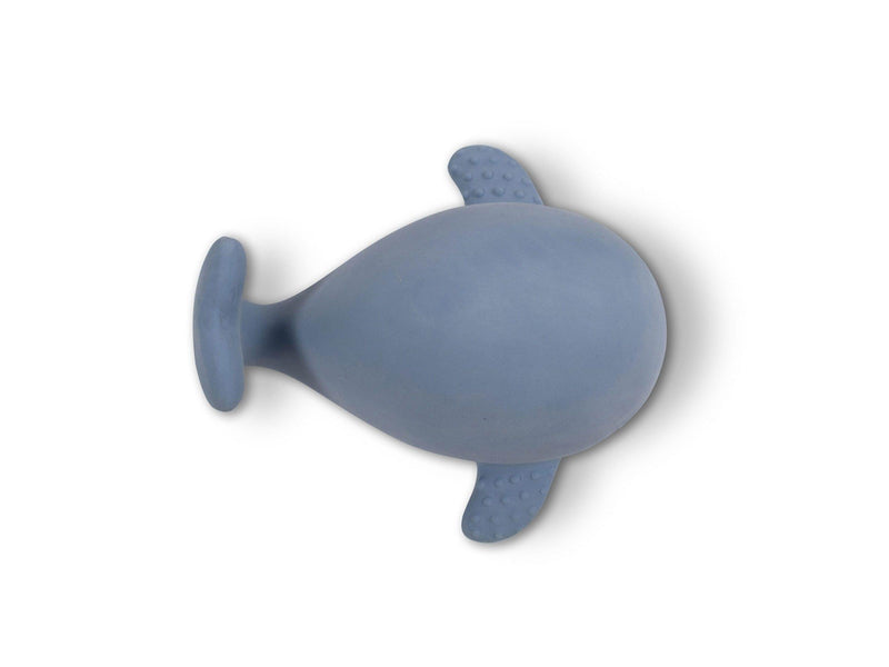 Filibabba Teether - Christian the whale Powder blue