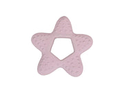 Filibabba Teether - Star rubber - light lavender