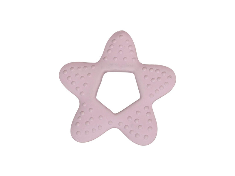 Filibabba Teether - Star rubber - light lavender