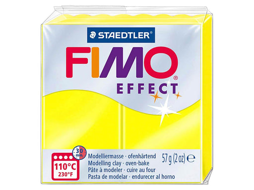 Fimo Mod. clay FIMO effect neon yellow