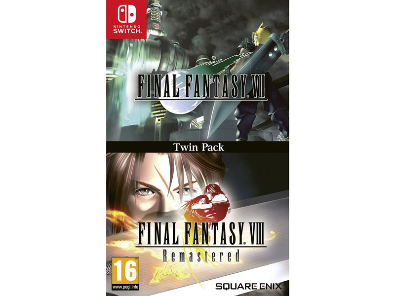 Final Fantasy VII & Final Fantasy VIII Remastered - Nintendo Switch - RPG - PEGI 16