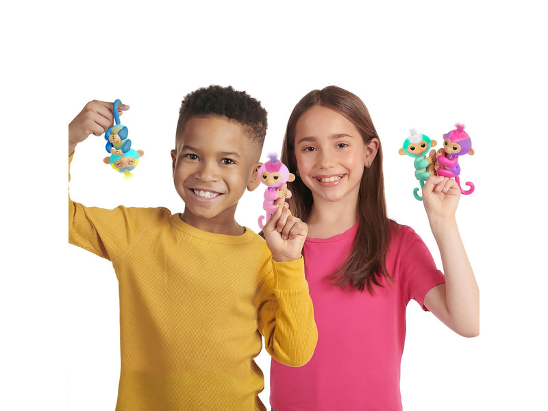 Fingerlings 2.0 Basic Monkey Blue - Leo