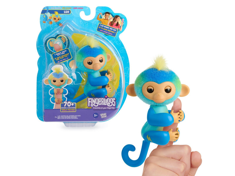 Fingerlings 2.0 Basic Monkey Blue - Leo