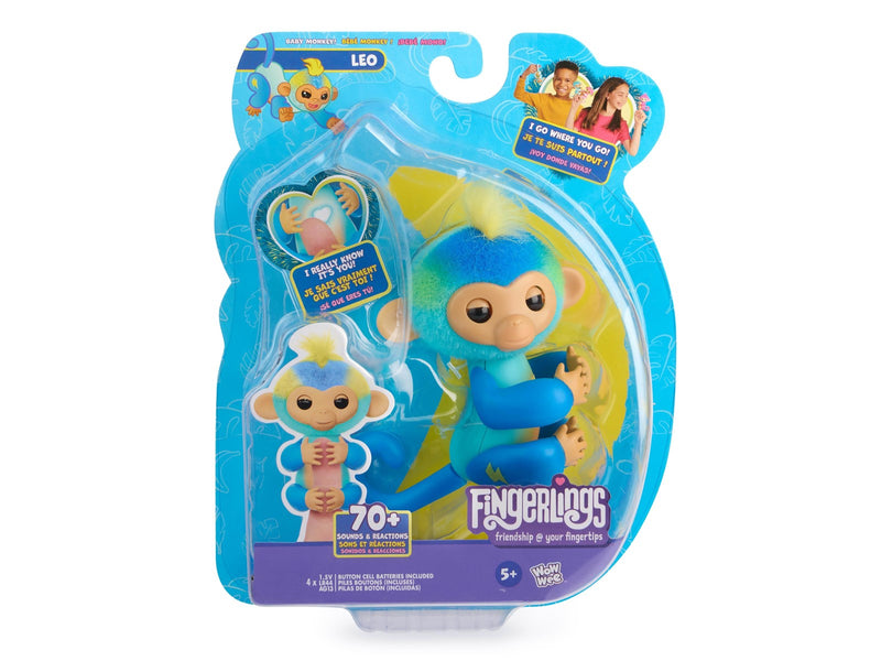 Fingerlings 2.0 Basic Monkey Blue - Leo
