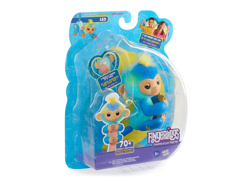 Fingerlings 2.0 Basic Monkey Blue - Leo