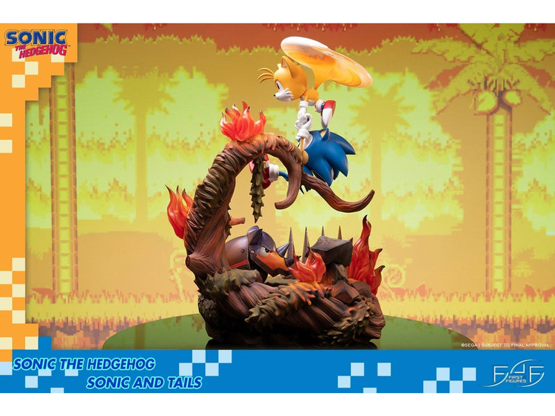 First 4 Figures - Sonic The Hedgehog - Sonic & Tails (Standard Edition) - Figur