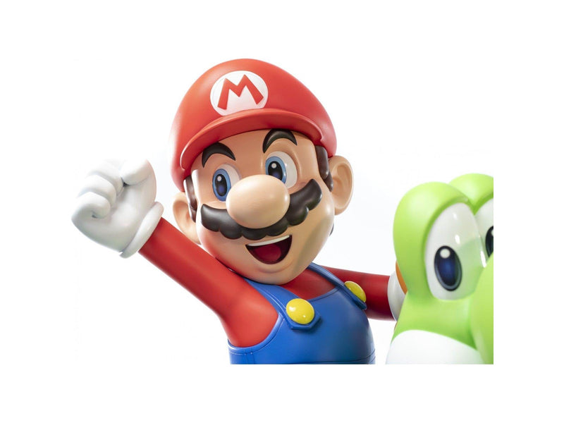 First 4 Figures - Super Mario Statue: Mario And Yoshi Standard Edition - Figur