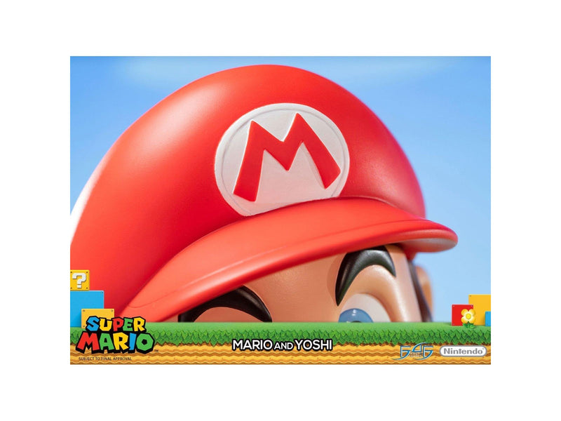 First 4 Figures - Super Mario Statue: Mario And Yoshi Standard Edition - Figur