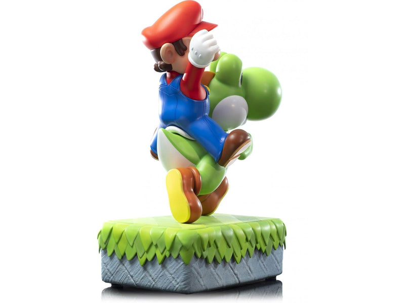 First 4 Figures - Super Mario Statue: Mario And Yoshi Standard Edition - Figur