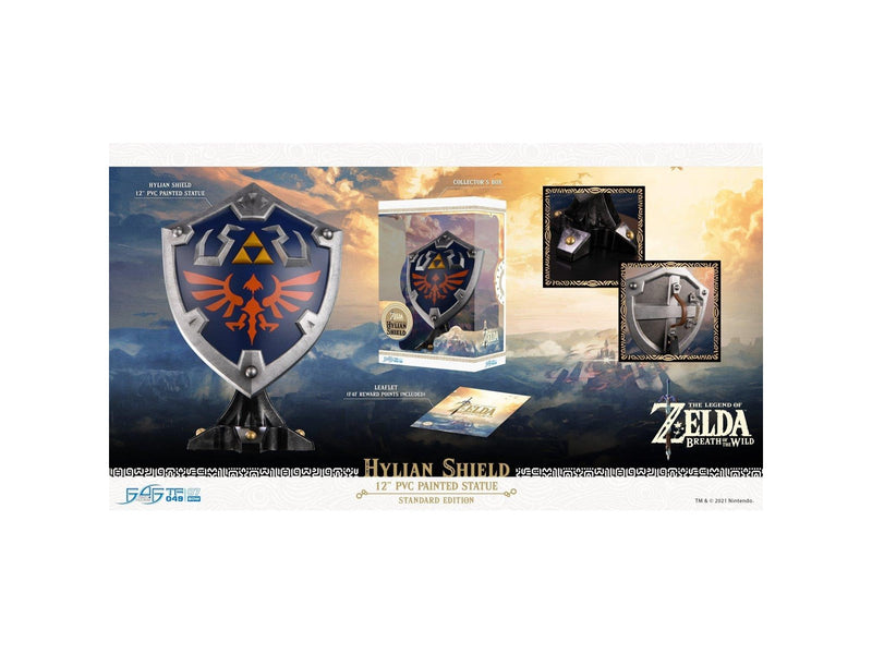 First 4 Figures - The Legend of Zelda: Breath of the Wild - Hylian Shield (Standard Edition) - Figur
