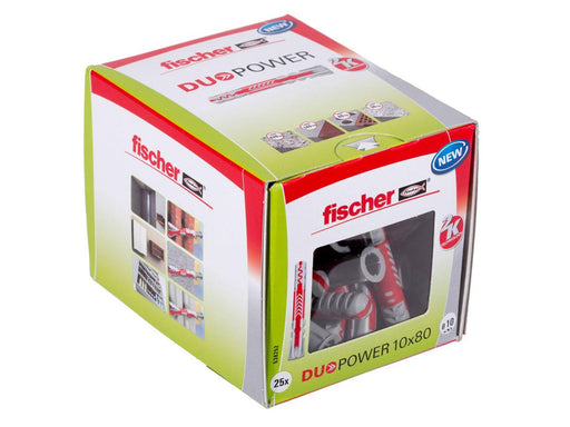 Fischer DuoPower 10 x 80 (25 pcs.)