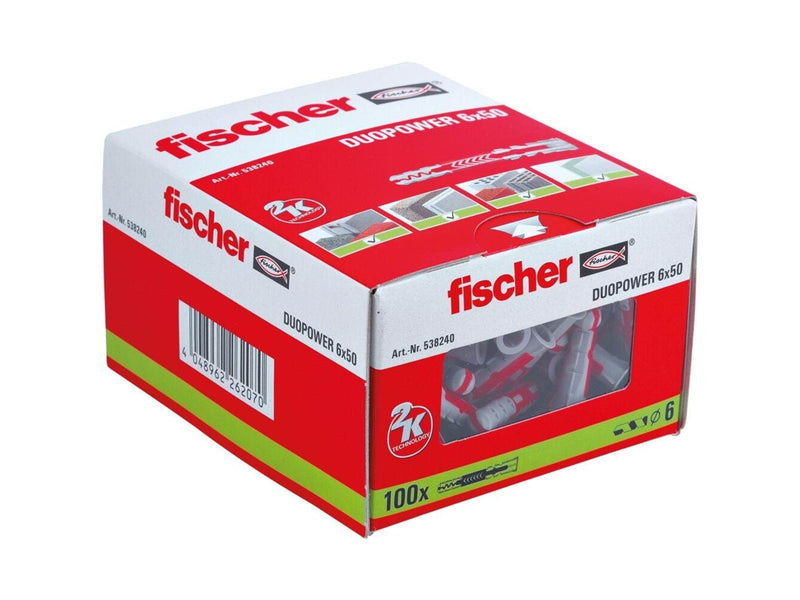 Fischer DuoPower 6 x 50 (100 pcs.)