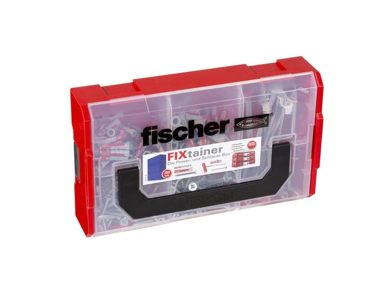 Fischer FixTainer - DuoPower/DuoTec + screws (200 pcs.)