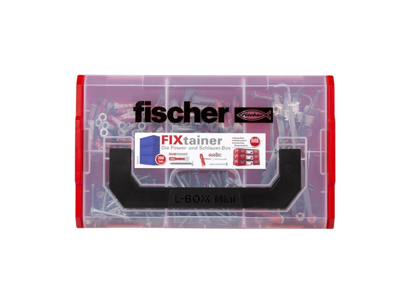 Fischer FixTainer - DuoPower/DuoTec + screws (200 pcs.)