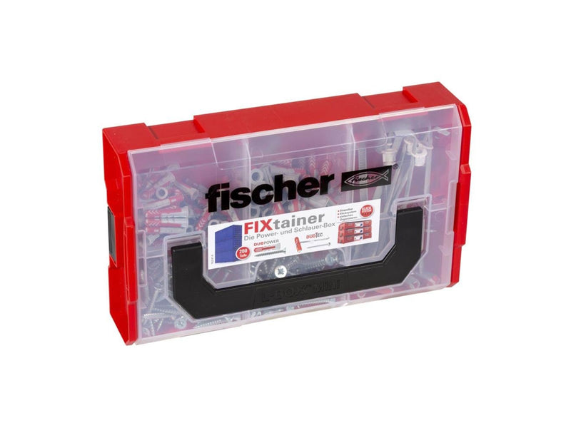 Fischer FixTainer - DuoPower/DuoTec + screws (200 pcs.)