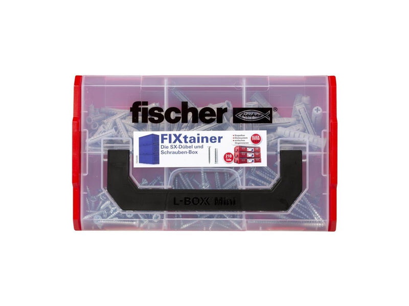 Fischer FixTainer - SX-plug and screw-Box