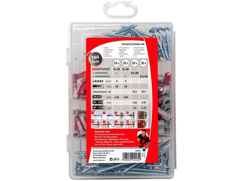 Fischer MeisterBox DuoPower + screws