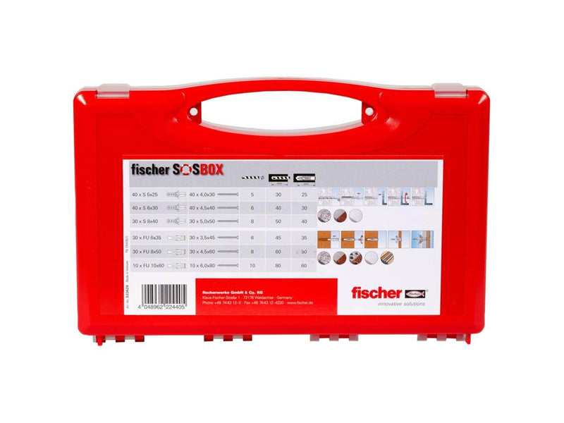 Fischer SOS-Box plug S + FU + screws