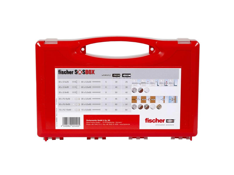 Fischer SOS-Box plug S + FU + screws