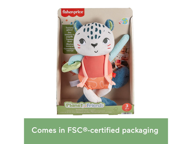 Fisher Price Planet Friends Snow Leopard