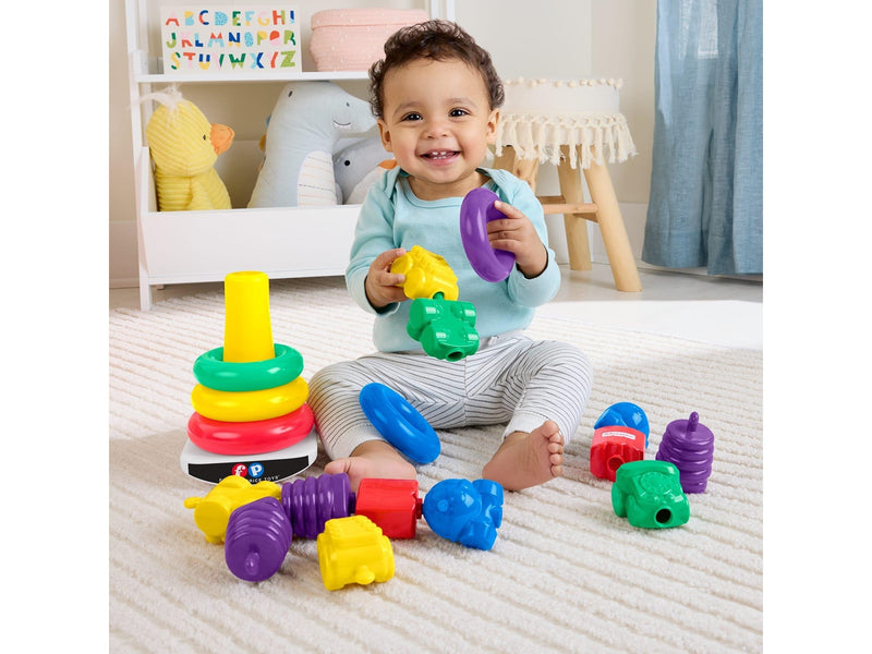 Fisher Price Stacking Tower and Click Beads