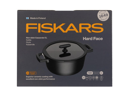 Fiskars Hard Face Pot - 5 L with Lid