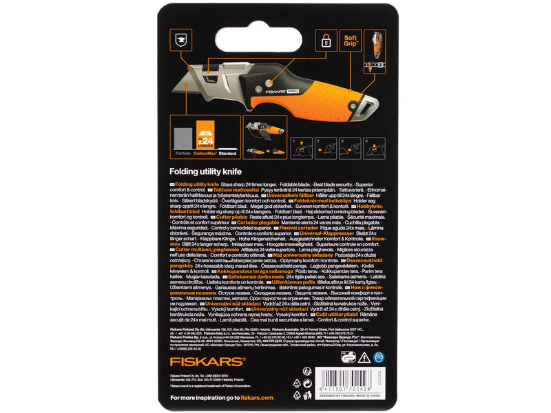 Fiskars carbonmax folding utility knife