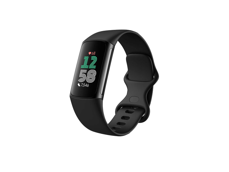 Fitbit Charge 6 Black Aluminium Case