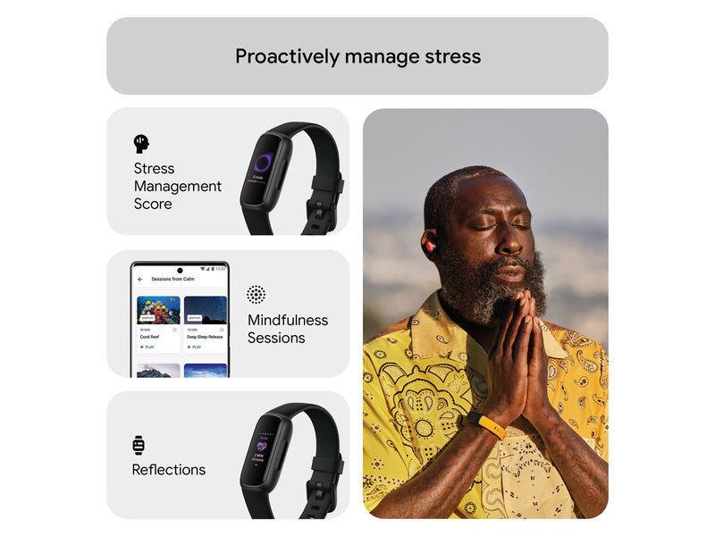 Fitbit Inspire 3 Black/Midnight Zen
