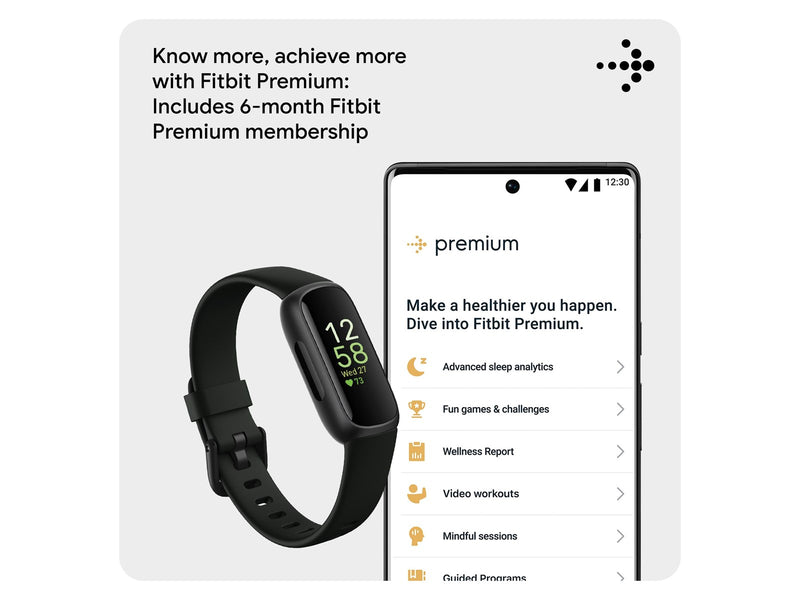 Fitbit Inspire 3 Black/Midnight Zen