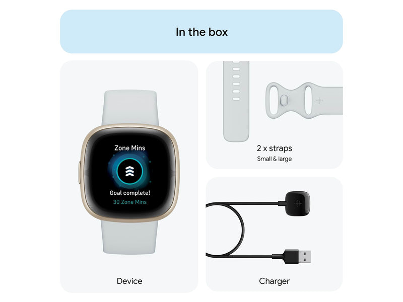 Fitbit Sense 2 Blue Mist/Soft Gold