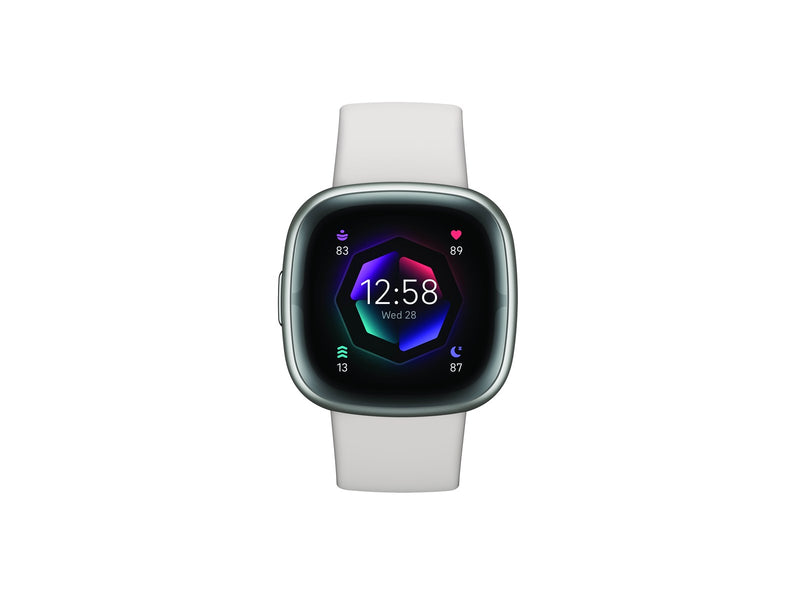 Fitbit Sense 2 Lunar White/Platinum