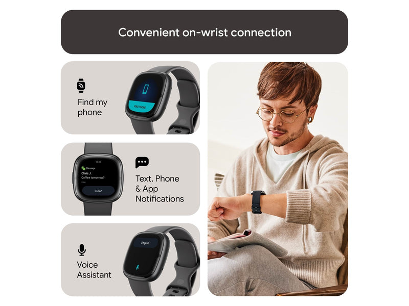 Fitbit Sense 2 Shadow Grey/Graphite