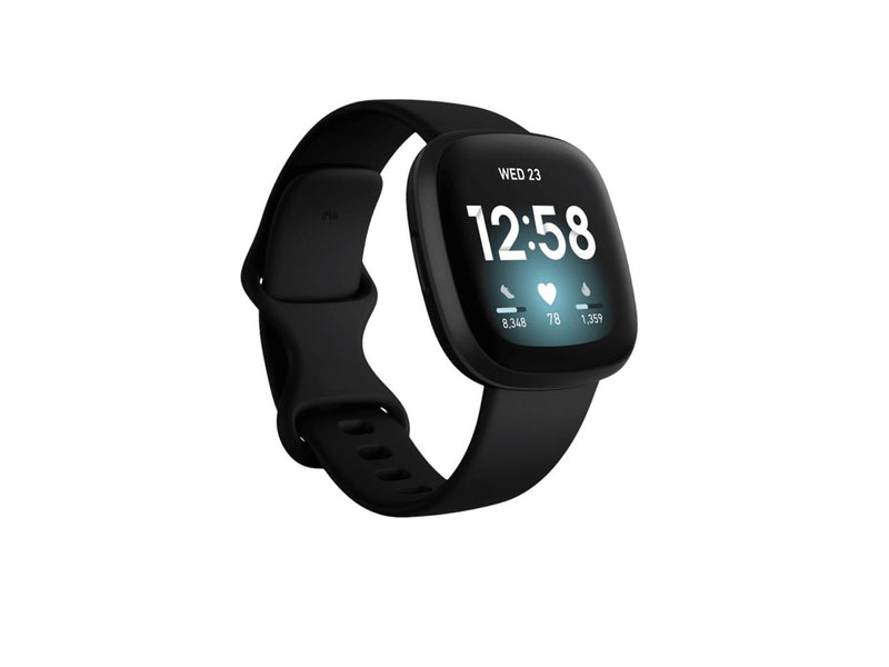 Fitbit Versa 3 Black/Black Aluminum